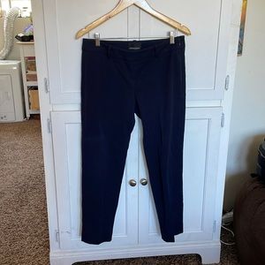 Cynthia Rowley blue black suit pants size 6
